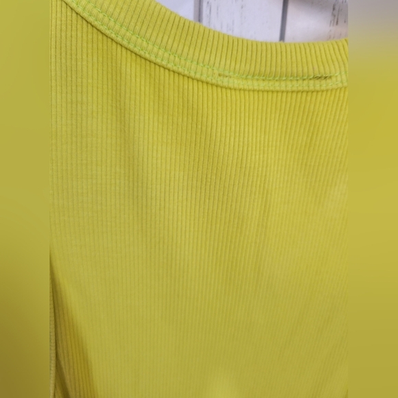 NWT Free People Ribbed Cut Out Tank Extra Small - Picture 2 of 6